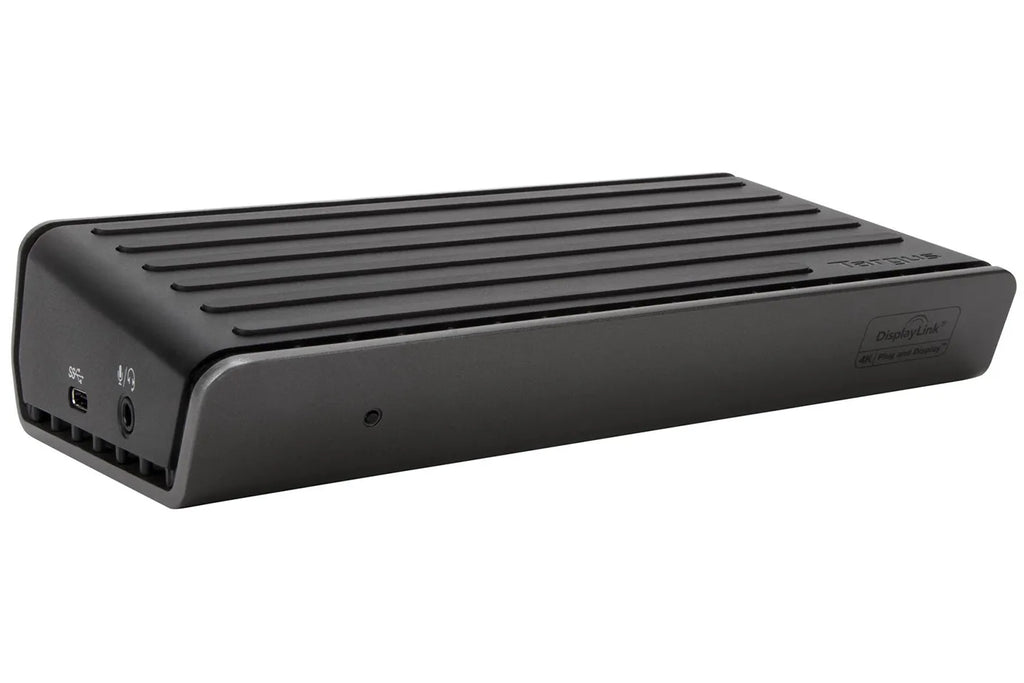 Targus USB-C Universal Dual Video 4K Docking Station with Charging Power, Audio, & 4 USB Ports for PC, Mac, & Android (DOCK180USZ)