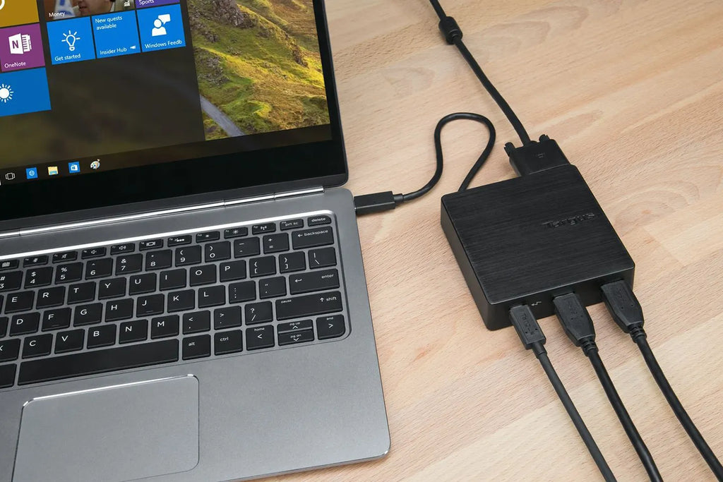 Tatgus Dock412 USB-C Travel Dock with Power Pass-Through