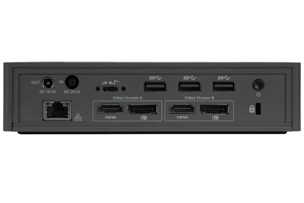 Targus DOCK190USZ Dual-Screen 4K 60Hz External Dock for Laptops with 100W PD Power Supply