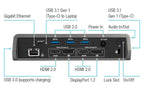 Targus USB-C Universal Dual Video 4K Docking Station with Charging Power, Audio, & 4 USB Ports for PC, Mac, & Android (DOCK180USZ)