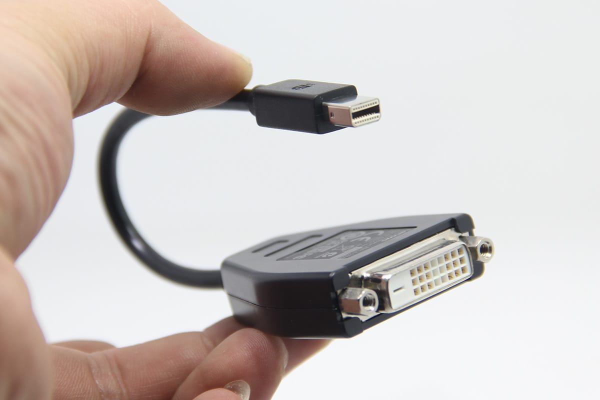 Lenovo ThinkStation Mini DisplayPort DP to Single link DVI-D Cable Adapter 03X6595 PS8121E 0B58410