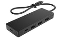 HP G3 Portable USB-C Travel Hub 10G HDMI 2.0 4K 60Hz Supports Full-Featured USB-C Phones, Tablets, and Laptops