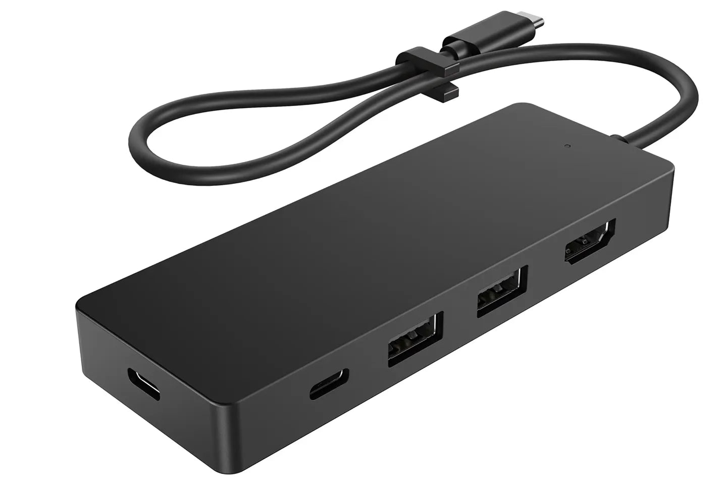HP G3 Portable USB-C Travel Hub 10G HDMI 2.0 4K 60Hz Supports Full-Featured USB-C Phones, Tablets, and Laptops