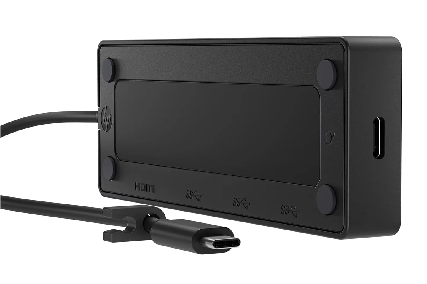 HP G3 Portable USB-C Travel Hub 10G HDMI 2.0 4K 60Hz Supports Full-Featured USB-C Phones, Tablets, and Laptops
