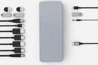 HyperDrive 14-Port USB-C Docking Station Chromebook Type-C Hub 4K@60Hz, 65W PD  Play for Chrome OS Laptops