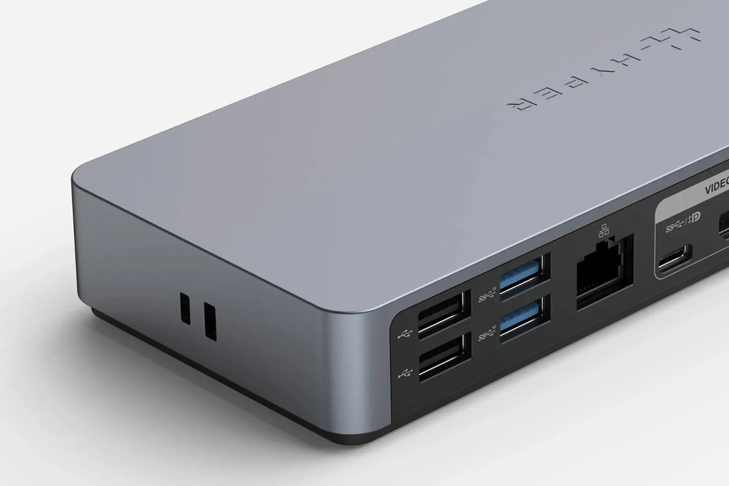 HyperDrive 14-Port USB-C Docking Station Chromebook Type-C Hub 4K@60Hz, 65W PD  Play for Chrome OS Laptops