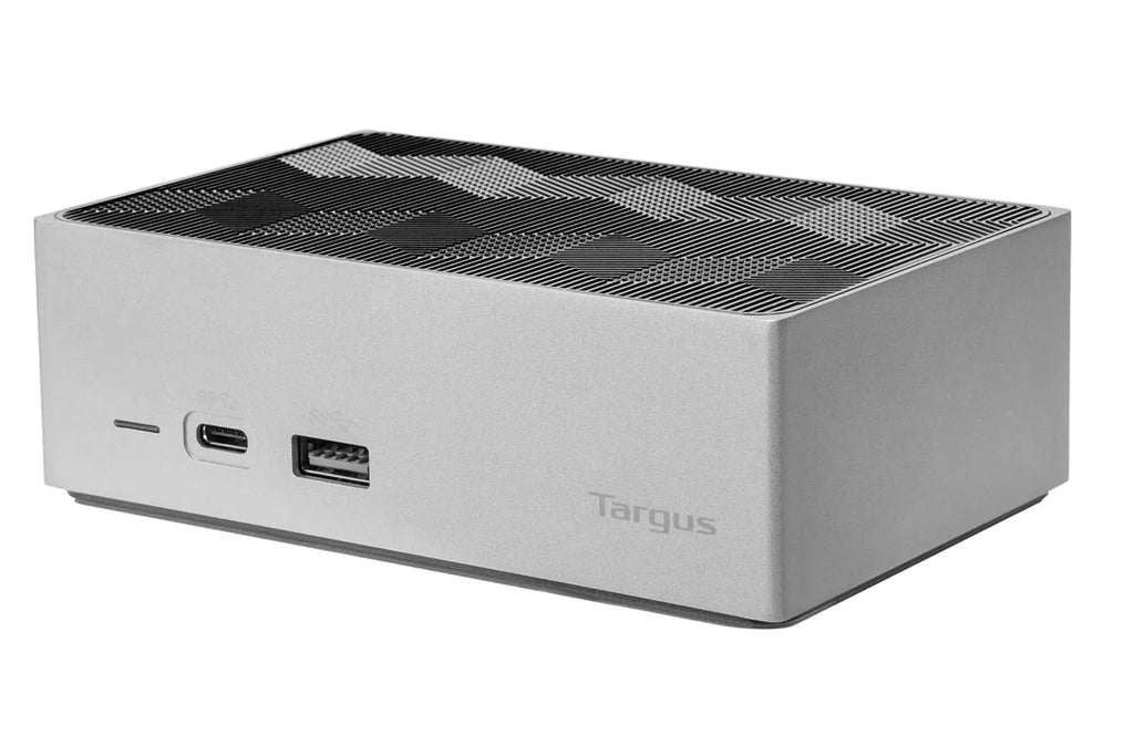Targus Dock220 Thunderbolt 3 Docking Station, Dual 4K Ultra HD 60Hz Monitor Type-C Hub, Plug & Play for macOS Windows Linux