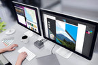 Targus Dock220 Thunderbolt 3 Docking Station, Dual 4K Ultra HD 60Hz Monitor Type-C Hub, Plug & Play for macOS Windows Linux