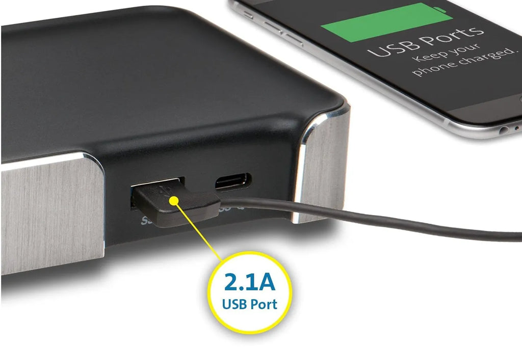 Kensington SD5200T Thunderbolt 3 Dock - 85W PD - Dual Display 4K for Mac and PC (K38300NA)