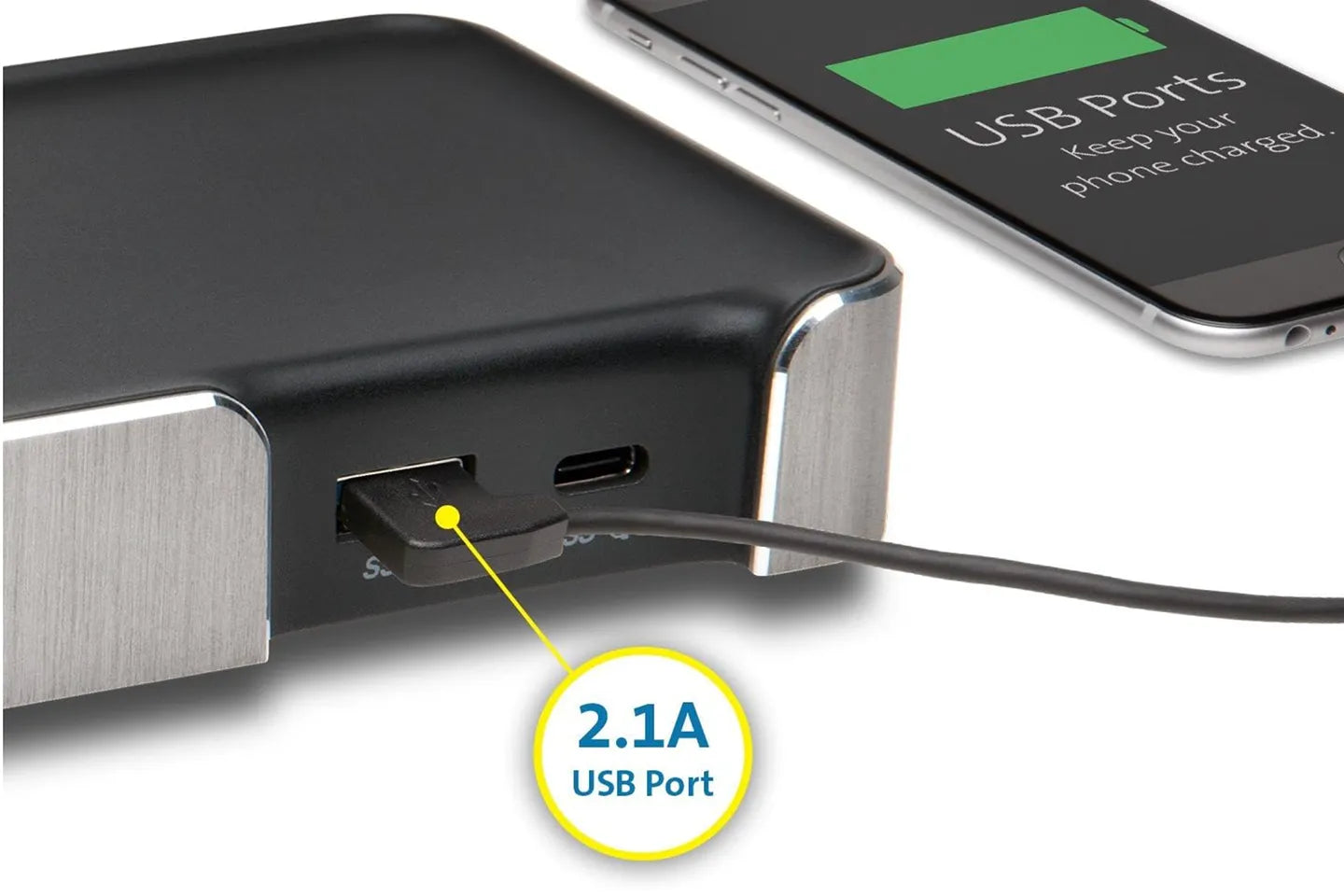 Kensington SD5200T Thunderbolt 3 Dock - 85W PD - Dual Display 4K for Mac and PC (K38300NA)
