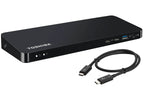 Toshiba PA5281U-1PRP Thunderbolt 3 Docking Station - Black 2x HDMI, 1x DisplayPort, 1x Mini DisplayPort, 1x VGA , 2 x Type-C ports, 1 x Ethernet , DC-IN
