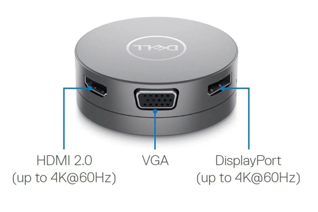 Dell Laptop Extension Adapter USB 3.1 Type-C Connection (HDMI/DP/VGA/LAN/USB3.1) DA310