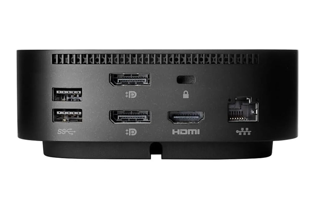 HP USB-C Dock G5, 5TW10AA#ABB, Adapter for Both USB-C and Thunderbolt-Enabled Laptops