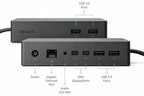 Microsoft Surface Connect Docking Station 2*miniDP 4*USB3.0 1*RJ45 1*3.5mm