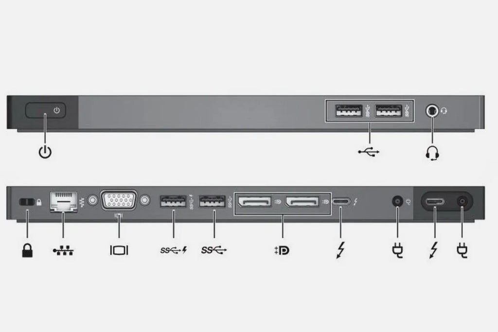 HP Elite Thunderbolt 3 Dock/HP ZBook HSTNN-CX01 Expansion Dock 90W/150W/200W