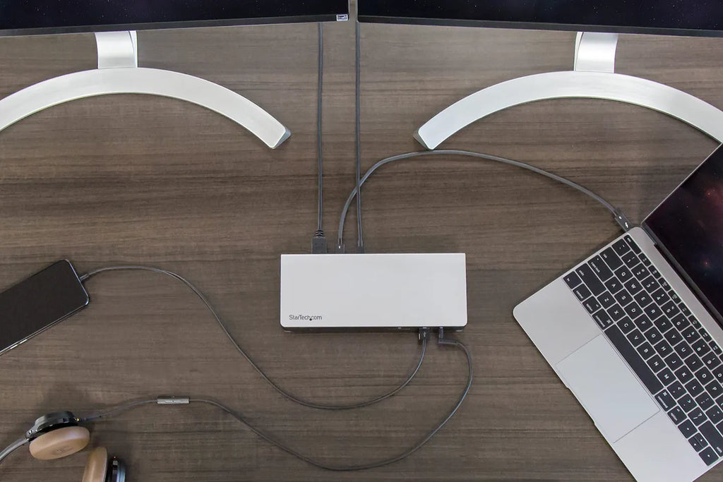 StarTech TB3DOCK2DPPD Thunderbolt 3 Dock - Dual Monitor 4K 60Hz with DisplayPort - 85W Power
