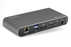 Plugable TBT3-UDC1 Thunderbolt™ and USB-C Dual Display Docking Station with 60W Host Charging