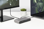 Plugable TBT3-UDC1 Thunderbolt™ and USB-C Dual Display Docking Station with 60W Host Charging