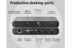 Kensington SD5500T and SD5550T Thunderbolt™ 3 Dual 4K Hybrid Docking Station - 60W PD – Windows/macOS