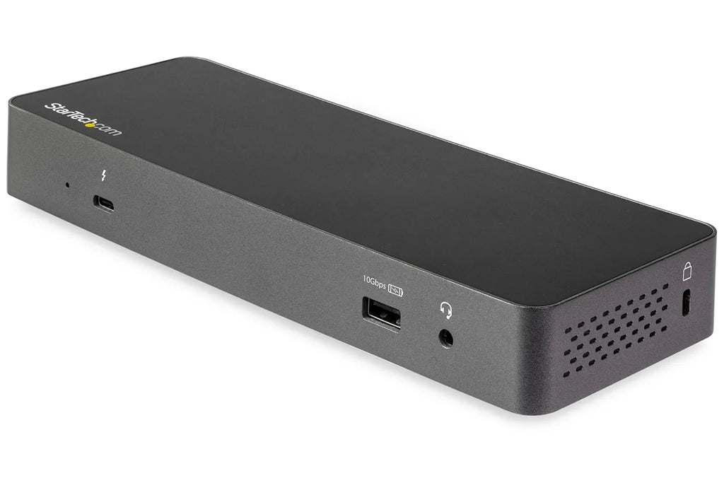 StarTech TB3CDK2DP Thunderbolt™ 3 Dock Dual Monitor 4K60Hz Docking Station 60W PD 5x USB Hub Gen2 10Gbps