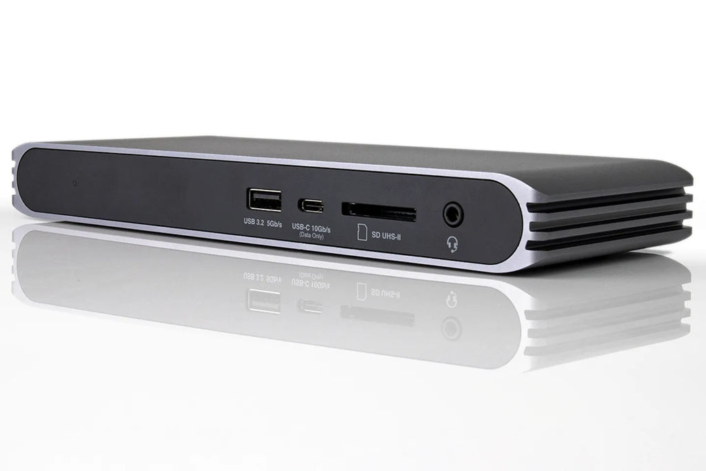 CalDigit USB-C Pro Dock - 85W Charging, Thunderbolt 3, UHS II SD Card Slot, USB A x 3, Dual DisplayPort 1.2, LAN