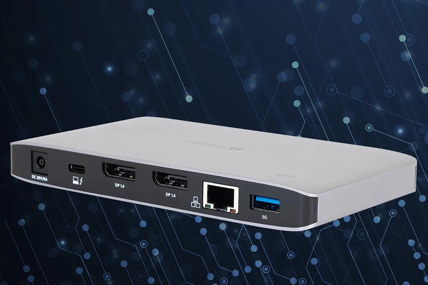 Monoprice Thunderbolt3 Dual DisplayPort Docking Station with USB-C MFDP Support 36656 V2