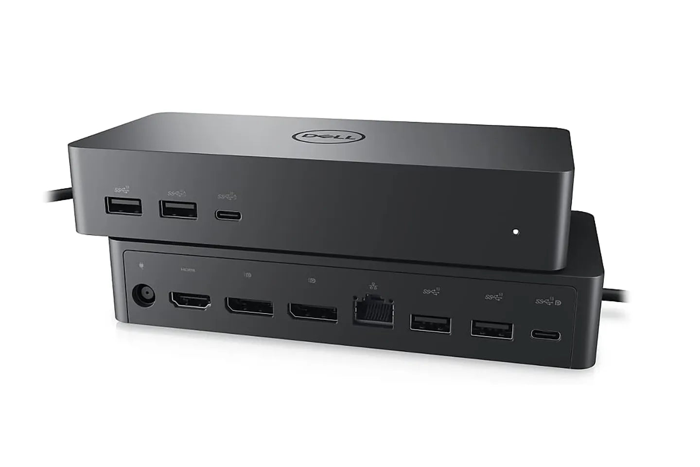 Dell UD22 docking station  four 4K displays, 10G Gen 2 speeds, and is compatible with macOS and Windows.