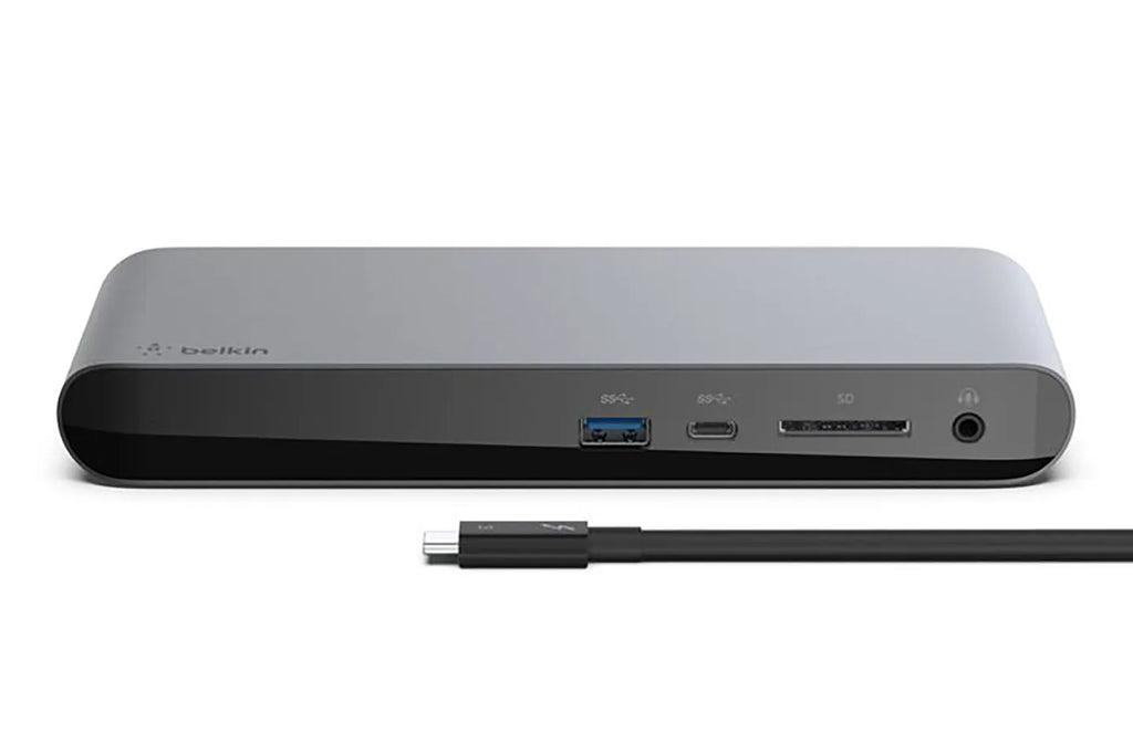 Belkin F4U097 Thunderbolt™ 3 Dock Pro 85W PD 5*USB3.0 1*RJ45 For Win/Mac