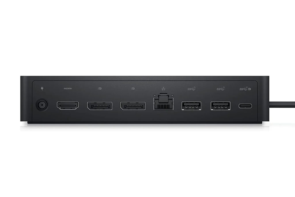 Dell UD22 docking station  four 4K displays, 10G Gen 2 speeds, and is compatible with macOS and Windows.