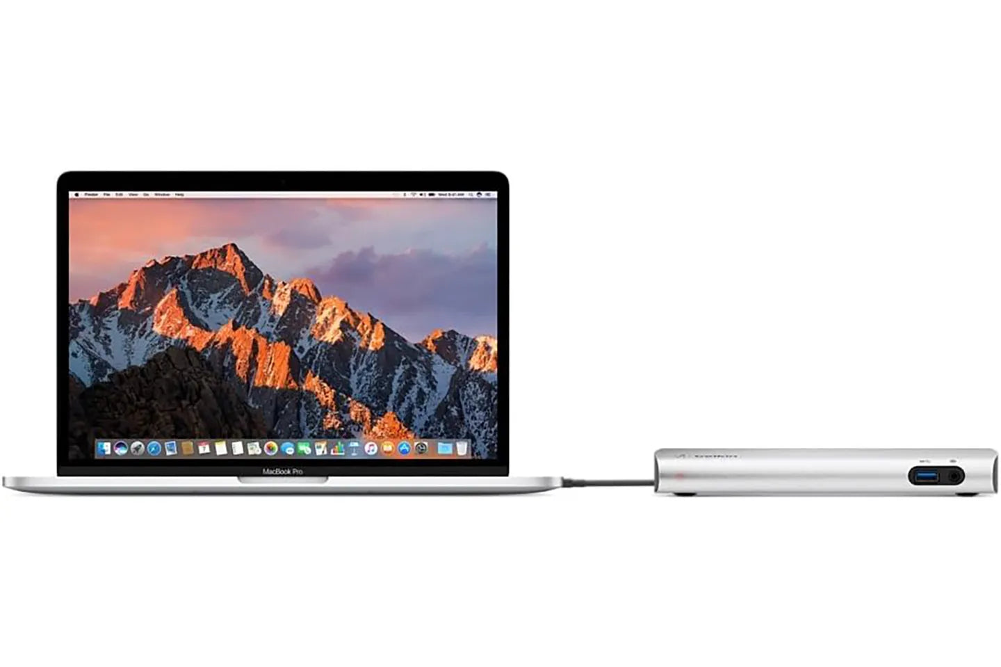 Belkin F4U095 Thunderbolt 3 Dock (Designed for MacBook Pro, 40 Gbps, 85W power, dual 4K 60Hz)