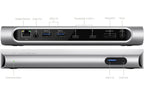 Belkin F4U095 Thunderbolt 3 Dock (Designed for MacBook Pro, 40 Gbps, 85W power, dual 4K 60Hz)