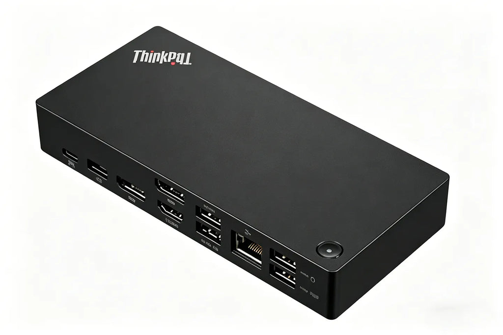 Thinkpad USB-C Gen2 DOCK 40AS Full-Featured USB-C Gen2 10G Expansion Dock, Universal for Thinkpad and Mac, Thunderbolt 3/4 4K 60Hz, PD 60W Power Supply