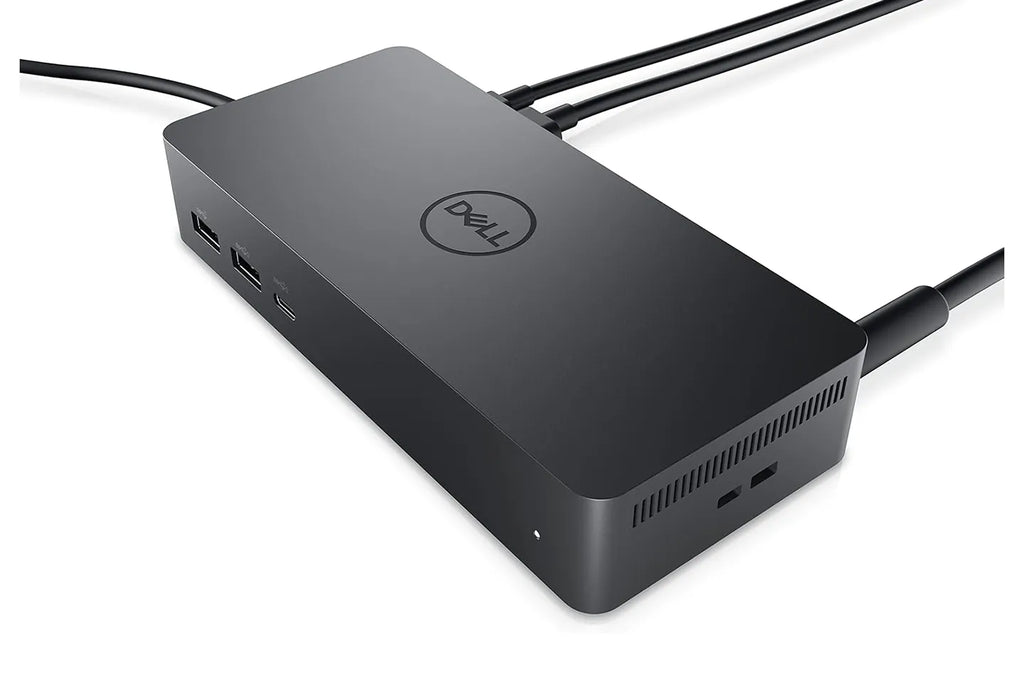Dell UD22 docking station  four 4K displays, 10G Gen 2 speeds, and is compatible with macOS and Windows.