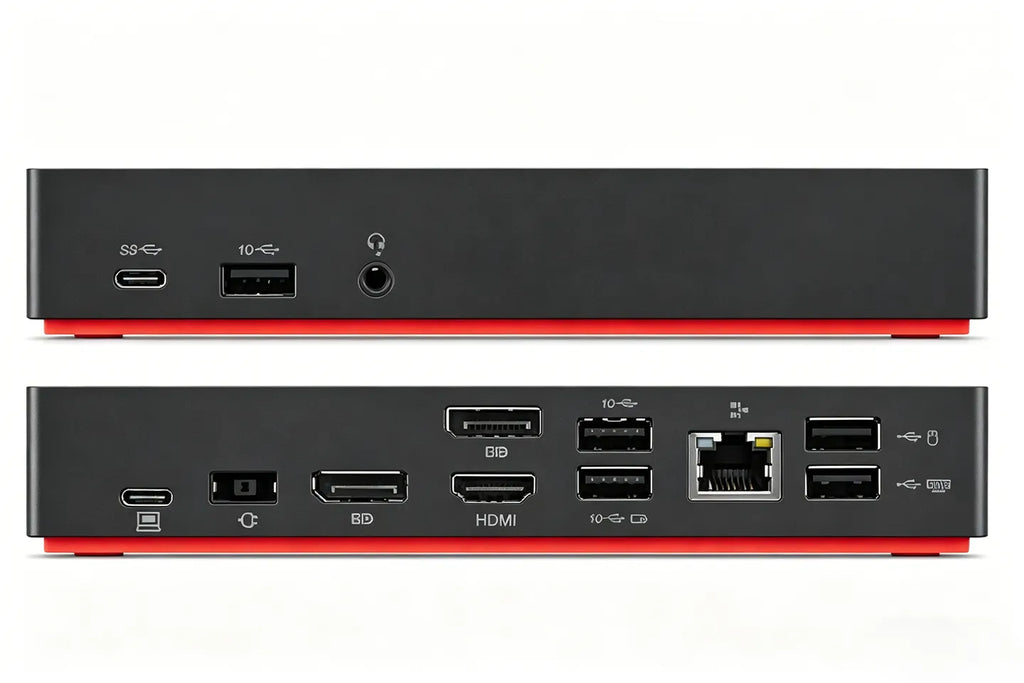 Thinkpad USB-C Gen2 DOCK 40AS Full-Featured USB-C Gen2 10G Expansion Dock, Universal for Thinkpad and Mac, Thunderbolt 3/4 4K 60Hz, PD 60W Power Supply