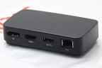 LINTES Portable Thunderbolt 3 Dock with Dual 4K 60Hz USB 3.0 PCI-E Gigabit Ethernet Adapter