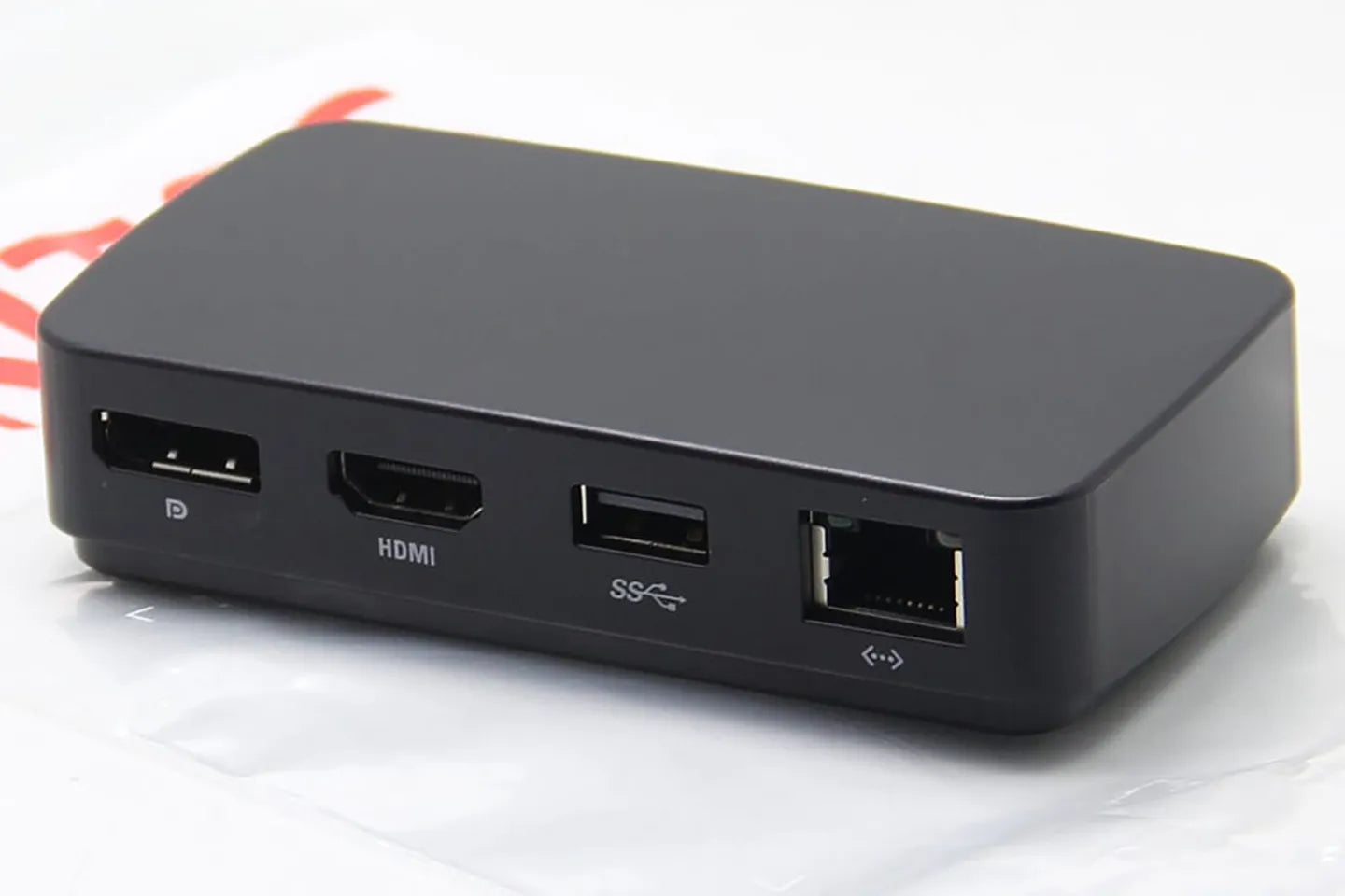LINTES Portable Thunderbolt 3 Dock with Dual 4K 60Hz USB 3.0 PCI-E Gigabit Ethernet Adapter